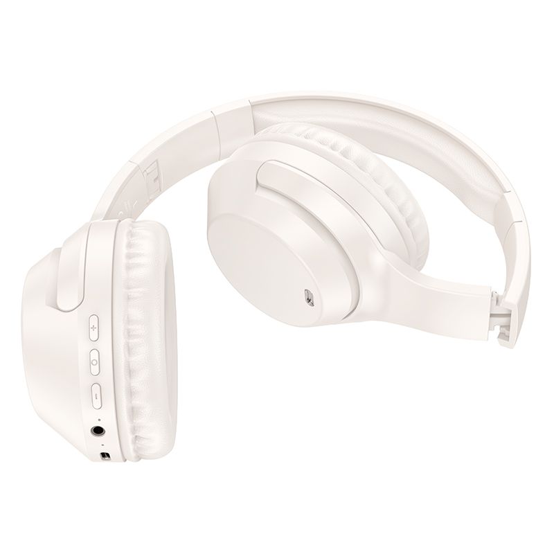 BOROFONE BO26 Delightful BT headphones - milky white