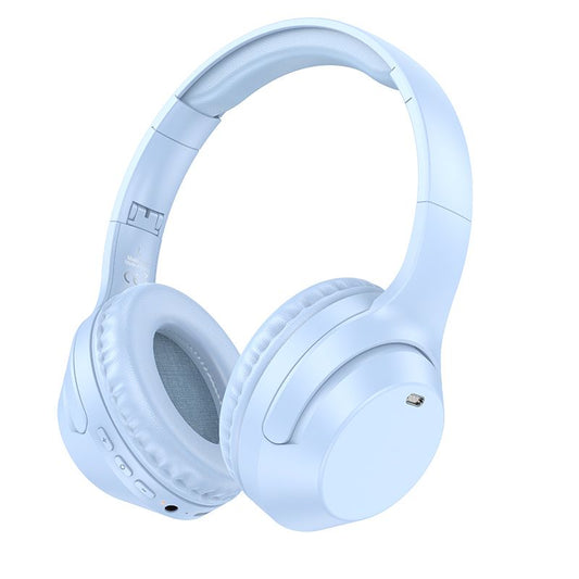 BOROFONE BO26 Delightful BT headphones - blue