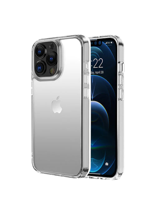 Phonix Case For iPhone 15 Clear Rock Shockproof Case