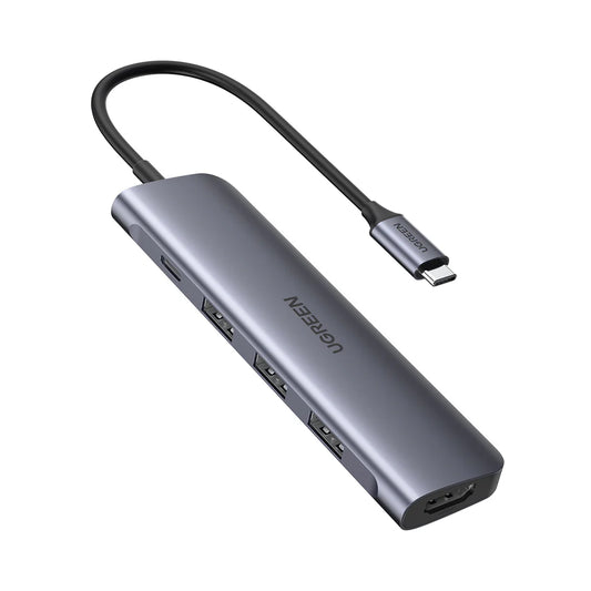 UGreen USB-C To HDMI+3*USB 3.0 A+PD Power Converter 5 in 1 USB HUB