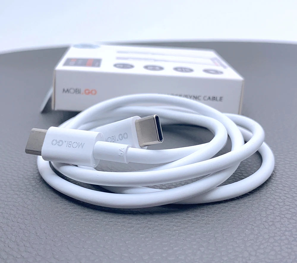 Fast Charging Mobigo 1m 60W PD Type-C To Type-C Cable