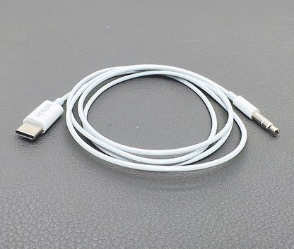 AUX Cable Mobigo 1m Type-C To 3.5mm Adapter (Digital IC Support Most Type C Devices)