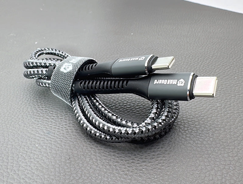 Charging cable Maxguard 1M 65w Type-C To Type-C Braided Cable