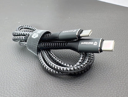 Charging cable Maxguard 1M 65w Type-C To Type-C Braided Cable