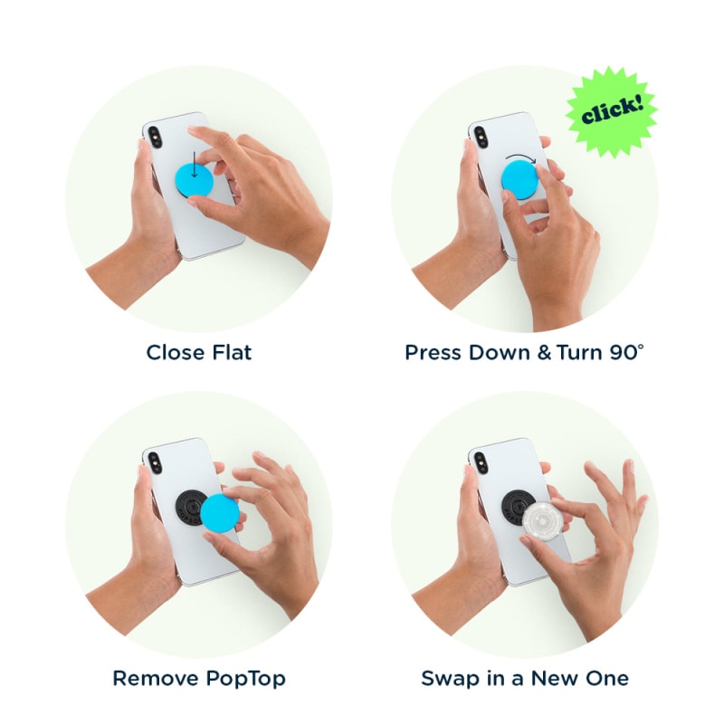 Popsockets PopGrip (Gen2) Clear