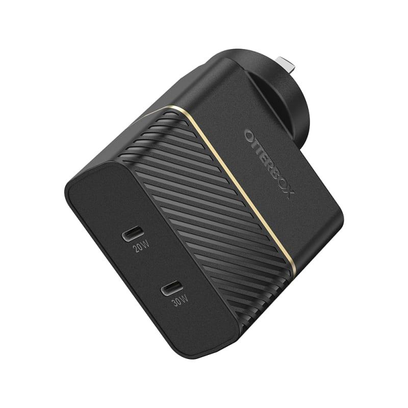 OtterBox USB-C Dual Port Wall Charger 50W Fast Charge