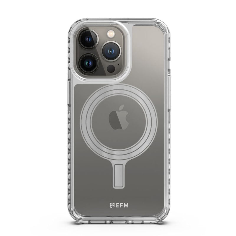 EFM Zurich Flux Case Armour Compatible with Magnetic For iPhone 13 Pro (6.1" Pro) - Frost Clear