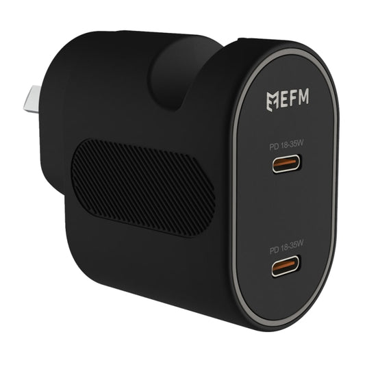 EFM 35W Dual Port Wall Charge With Power Delivery and PPS