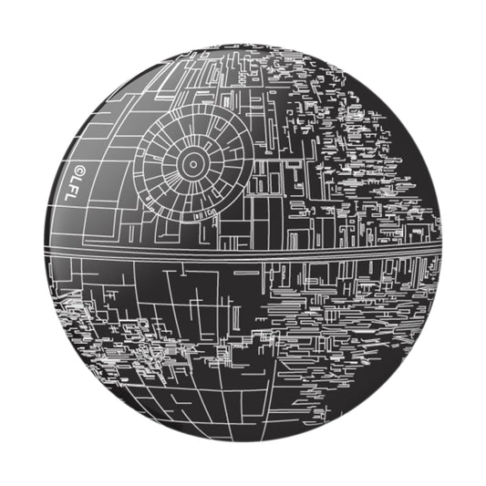 Popsockets PopGrip Licensed Death Star Aluminium