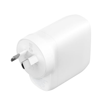 Belkin BoostCharge PRO Dual USB-C Wall Charger with PPS 60W - White