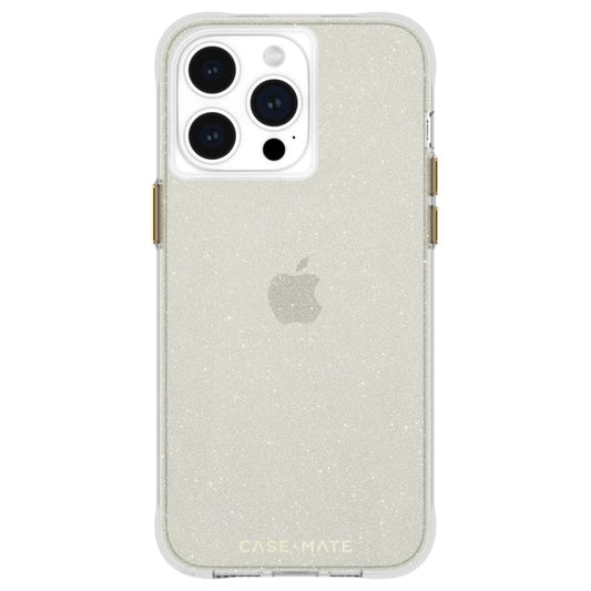 Case-Mate Sheer Crystal Case For iPhone 15 Pro - Gold