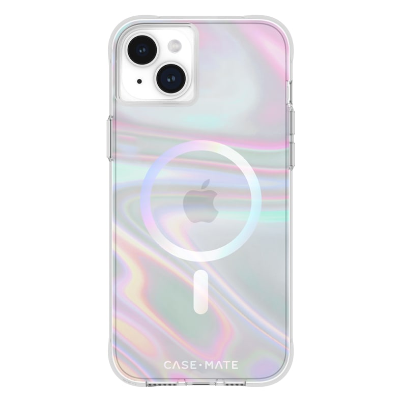 Case-Mate Soap Bubble Magnetic Case For iPhone 15 Plus - Iridescent