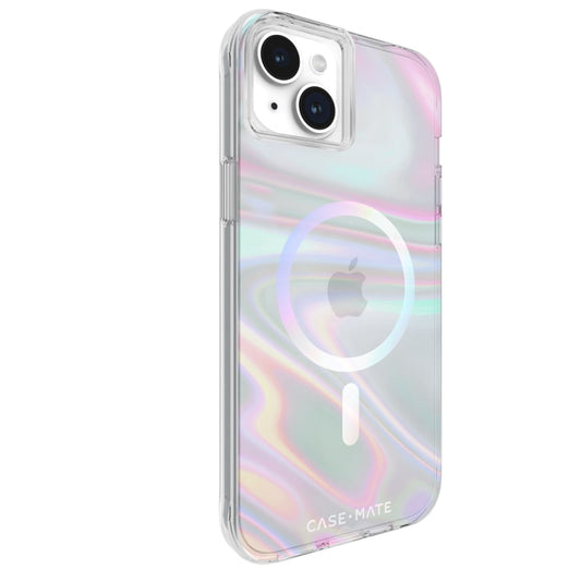 Case-Mate Soap Bubble Magnetic Case For iPhone 15 Plus - Iridescent