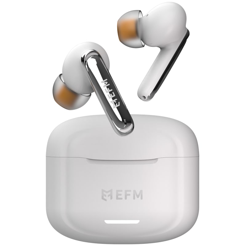 EFM New Orleans TWS Earbuds With Active Noise Cancelling - White