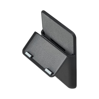 Case-Mate Magnetic Leather Flip Wallet Case For Magnetic - Black