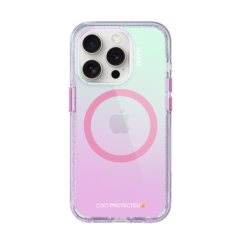 EFM Aspen Case Armour with D3O BIO For iPhone 15 Pro Max - Glitter Pearl