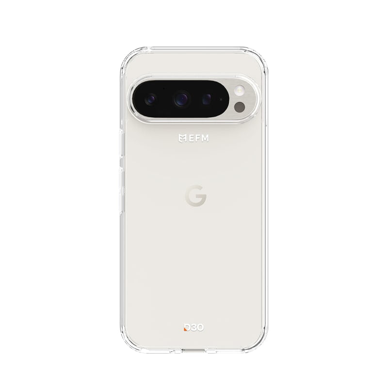 EFM Alta Case with D3O BIO For Google Pixel 9 & Pixel 9 Pro - Clear