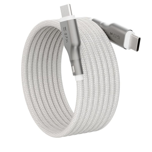 EFM Mag-Coil USB-C to USB-C Cable With Magnetic Self-Coiling Cable Management 2M