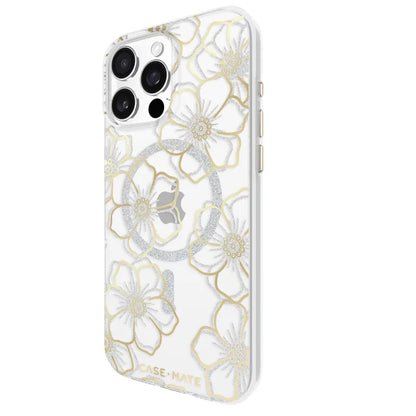 Case-Mate Floral Gems Glittery MagSafe Case