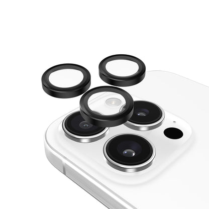 Case-Mate Aluminum Ring Lens Protector For iPhone 16 Pro / 16 Pro Max - Black