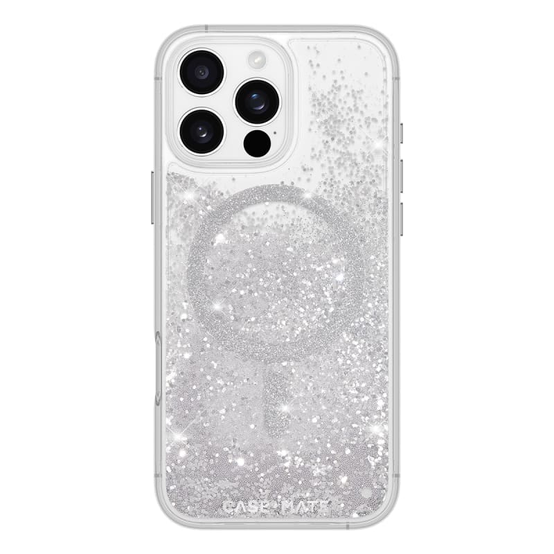 Case-Mate Waterfall MagSafe Case For iPhone 16 Pro - Silver