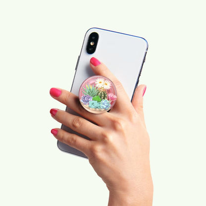 PopSockets Universal Licensed PopGrip Bulbasaur Terrarium