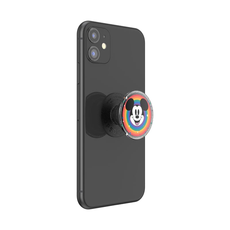 PopSockets Universal Licensed PopGrip Disney Rainbow Mickey Pride