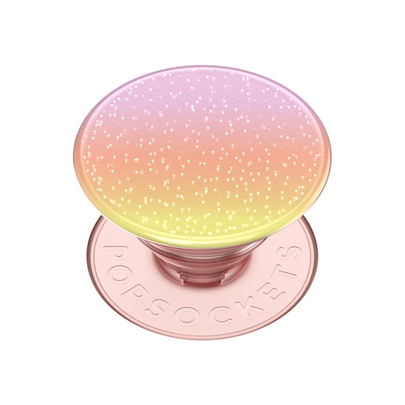 PopSockets Universal PopGrip Glitter Aura Sunrise