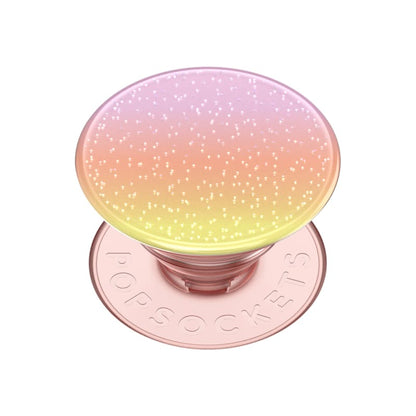 PopSockets Universal PopGrip Glitter Aura Sunrise