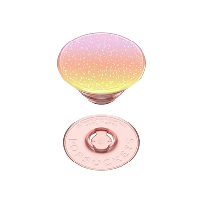 PopSockets Universal PopGrip Glitter Aura Sunrise