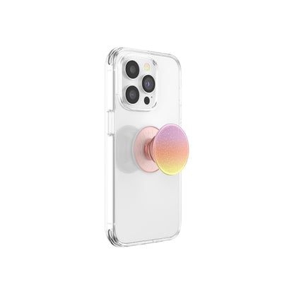 PopSockets Universal PopGrip Glitter Aura Sunrise