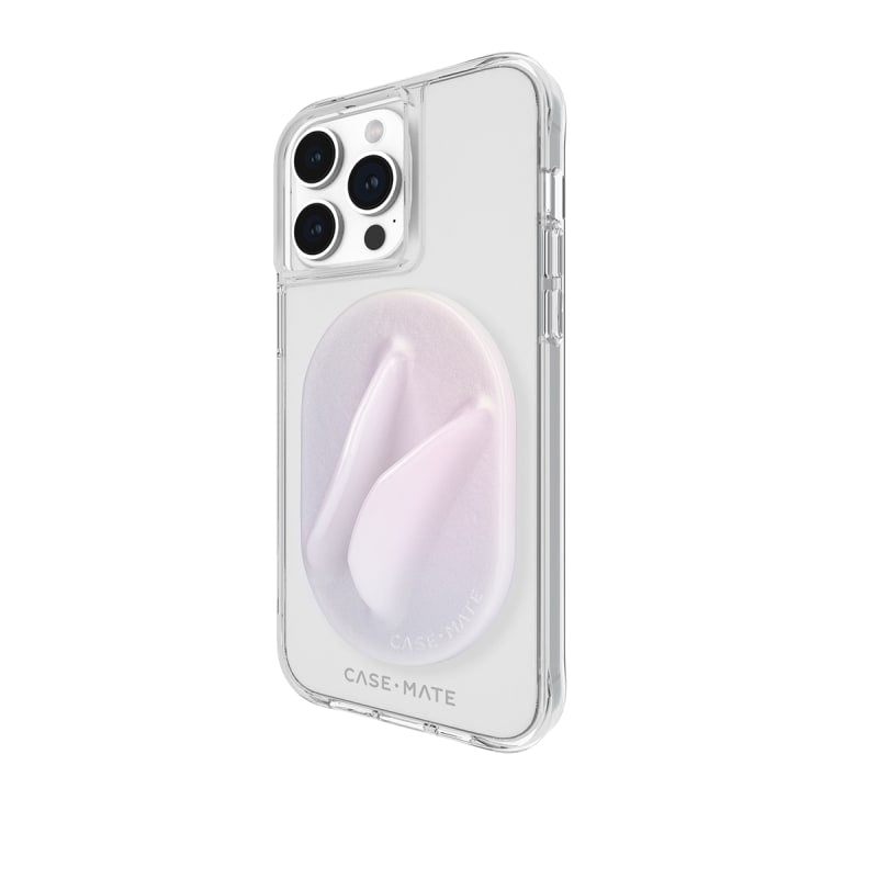 Case-Mate Glossy Magnetic Lip Gloss Holder Works with MagSafe - Soap Bubble