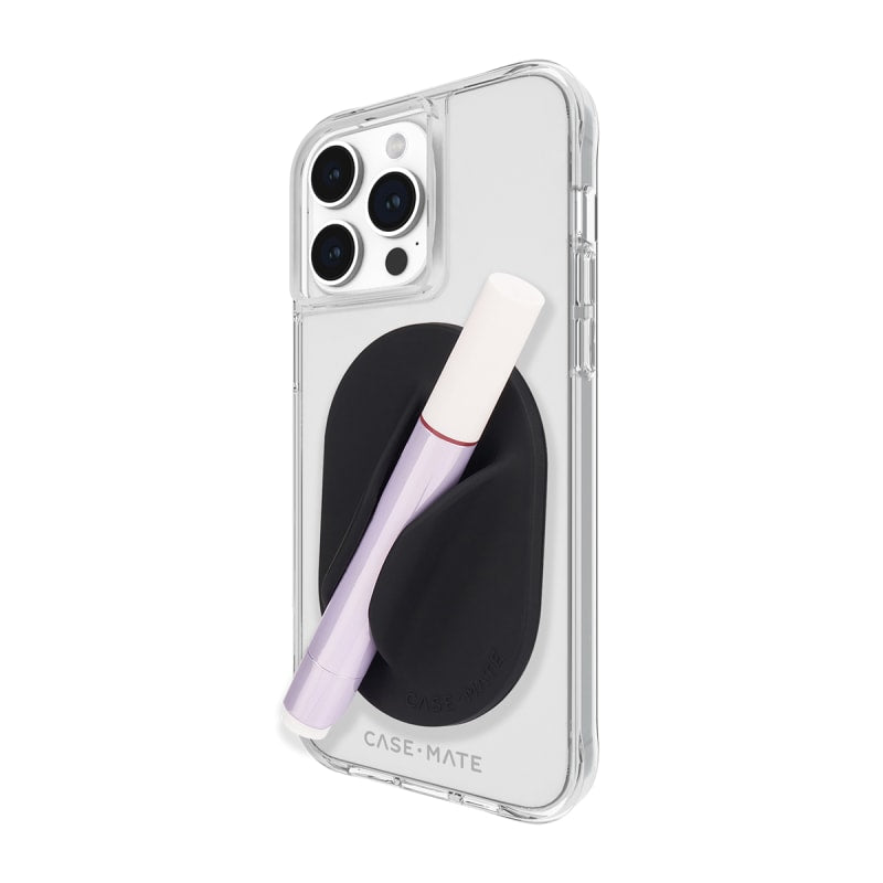 Case-Mate Glossy Magnetic Lip Gloss Holder Works with MagSafe - Midnight