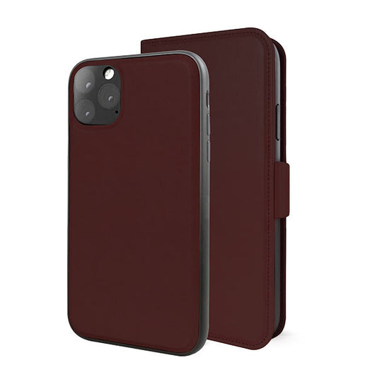 DistraKted 2-in-1 Magnetic Case for iPhone 12 / 12 Pro Red Wine