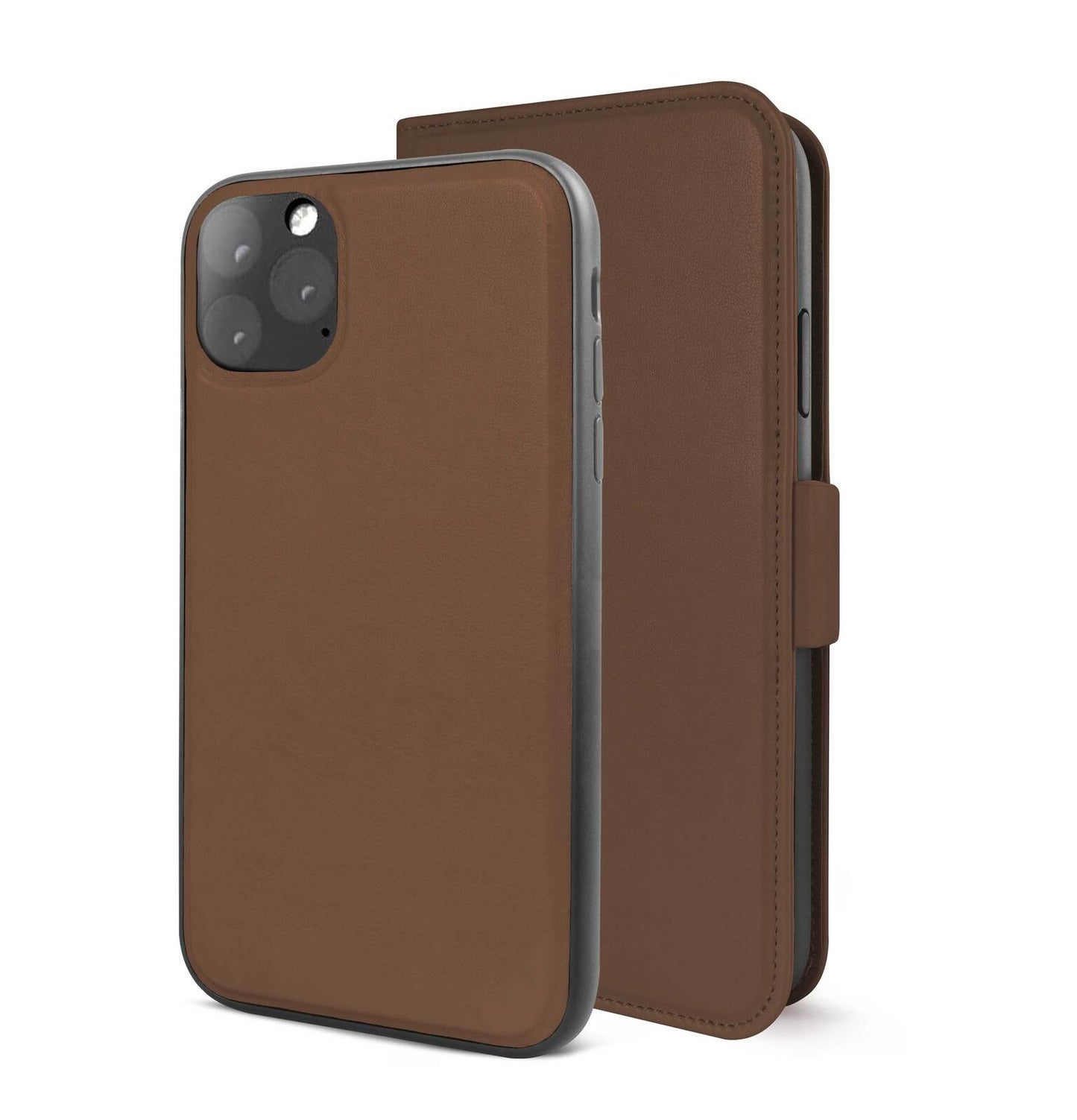 DistraKted 2-in-1 Magnetic Case for iPhone 12 Pro Max Brown