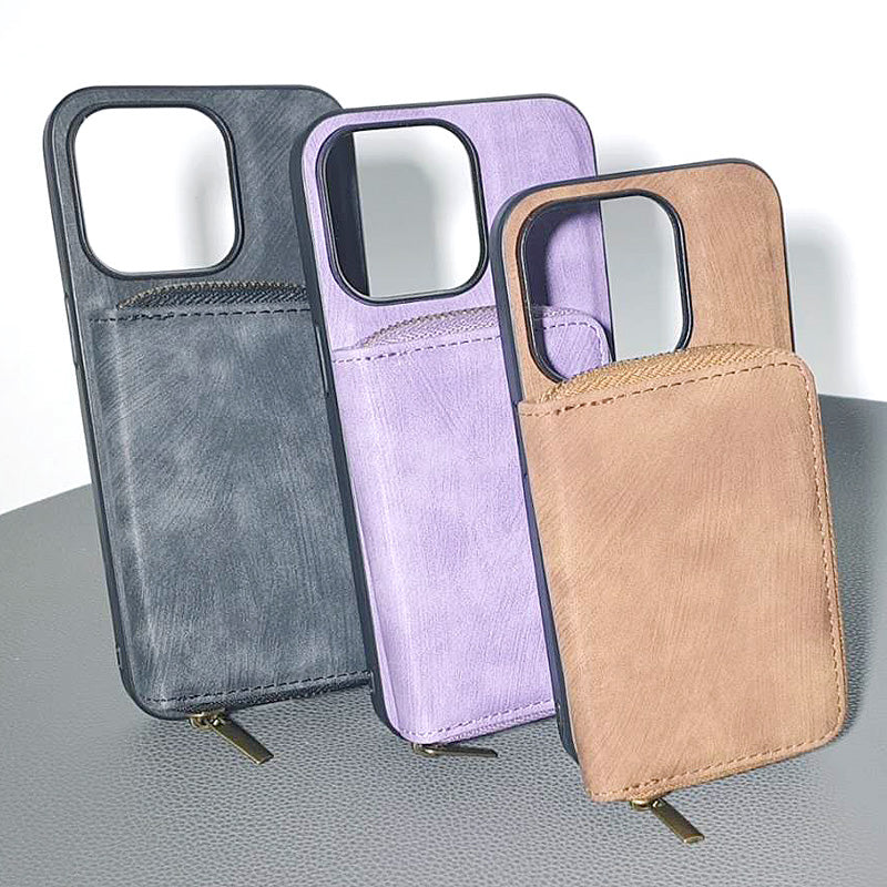 For iPhone 12, 13, 14, 15 Pro Max Maxguard Card Holder + Magsafe Duo Phone Case
