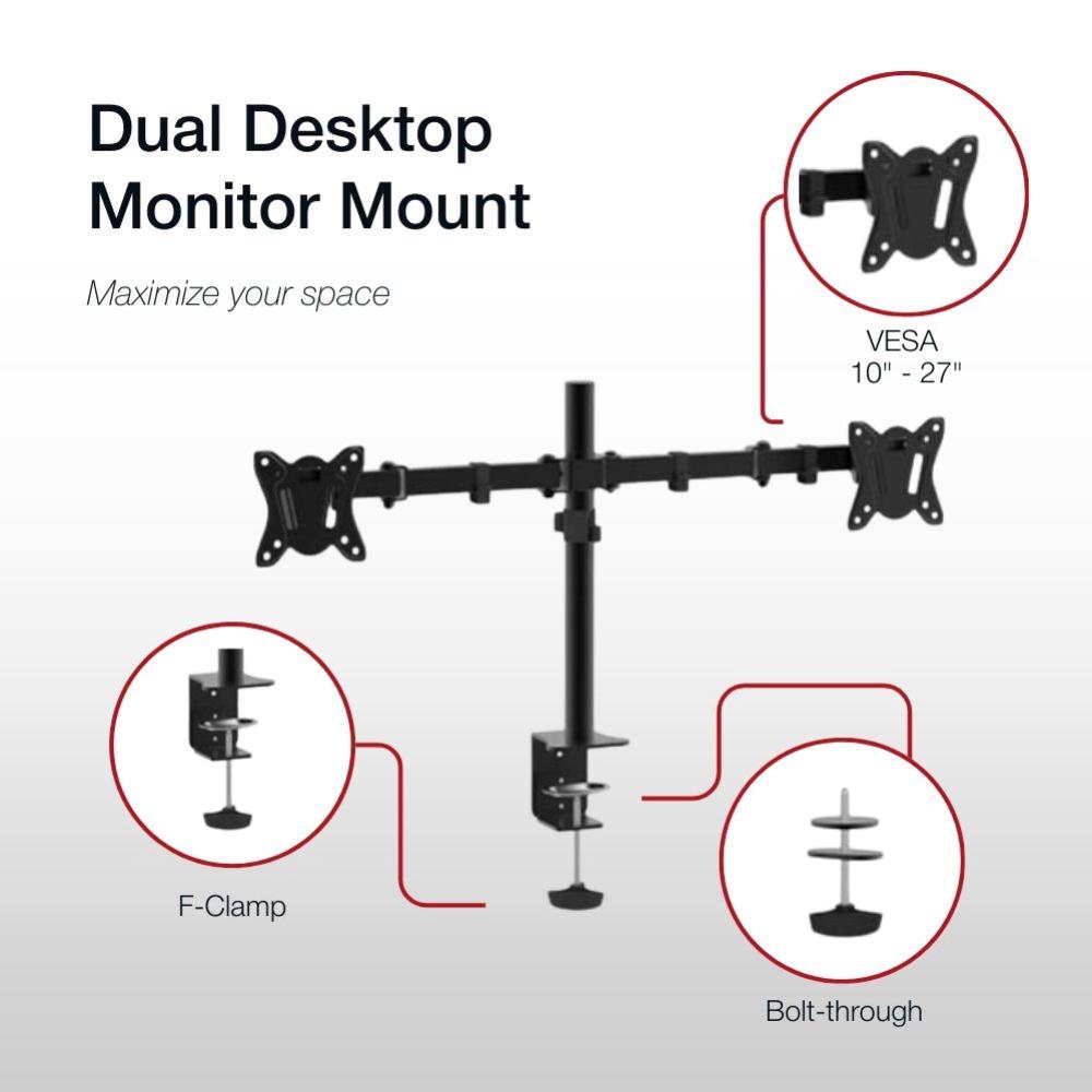 Shintaro Dual Desktop Monitor Mount