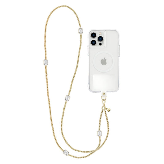 Kate Spade Phone Crossbody Set in Stone Gold