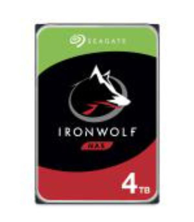 Seagate IronWolf NAS 4TB HDD 3.5" Internal SATA NAS HDD, 5900 RPM, RV Sensors, 3 Year Warranty