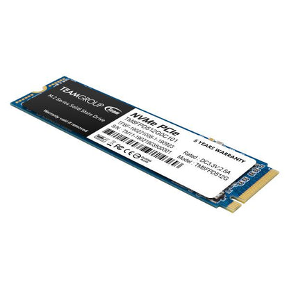 SSD From Team Group MP33 Pro 512GB, M.2 (2280), NVMe 1.3, R/W(Max) 2400MB/s, 2100MB/s, 220K/200K IOPS, 400TBW, 5 Years Warranty
