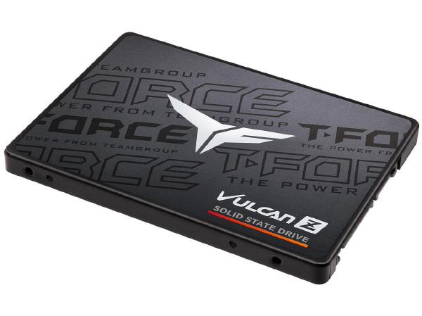 SSD From Team Group T-Force VULCAN Z 512GB, 3D NAND TLC, 2.5" SATA 3, R/W(MAX) 540MB/s/470MB/s, 400TBW. 3 Years Warranty