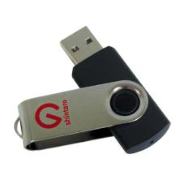 Pen drive Shintaro 64GB Rotating Pocket Disk USB3.2 (Gen 1) - Backwards compatible with USB 2.0 & USB 3.0/3.2