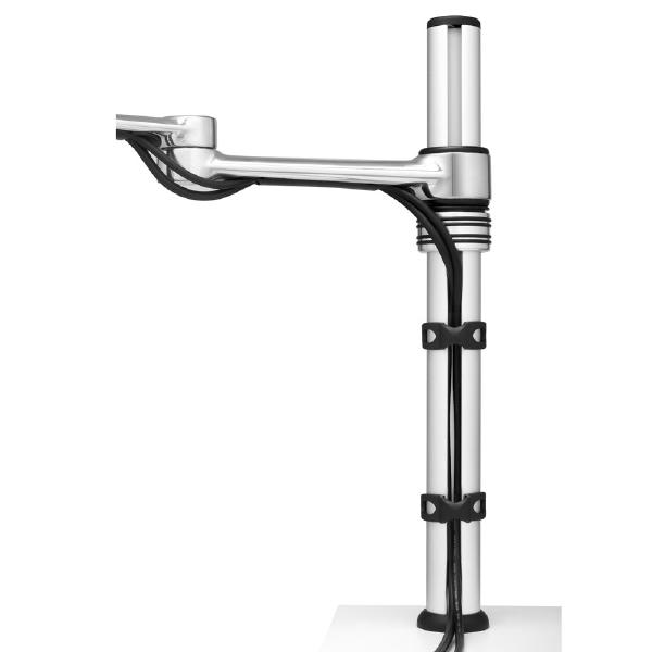 Monitor Mount Atdec - 525mm long pole with 422mm articulated arm. Max load: 8kg, VESA 100x100 (Silver)