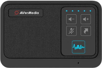 Reliable & Effortless AVerMedia AS311 Professional Connections AI Speaker Phone, Seamless Audio Conference Speaker Mic