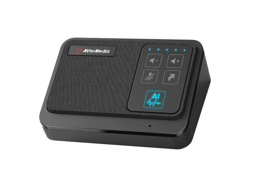 Reliable & Effortless AVerMedia AS311 Professional Connections AI Speaker Phone, Seamless Audio Conference Speaker Mic