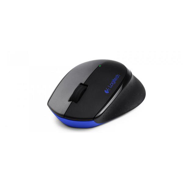 Portable Light weight Logitech Wireless Keyboard & Mouse Combo, MK345, Black, USB Receiver