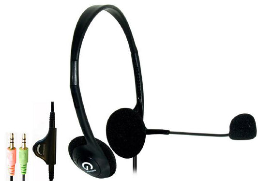 Shintaro Light Weight Sterio Headset with Microphone and Audio Jack