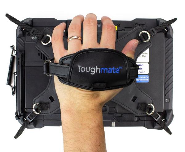 Strap Case for Tablet Infocase - Toughmate G2 Enhanced Rotating Hand Strap