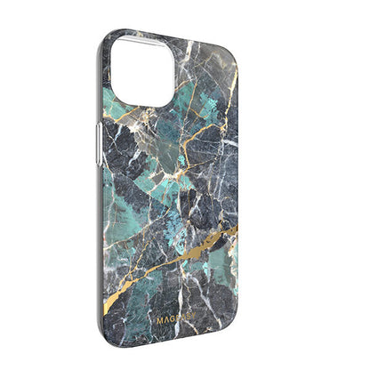 For Apple iPhone 14 Plus Pro & Max Marble & Glamour Durable Rugged Pattern Case