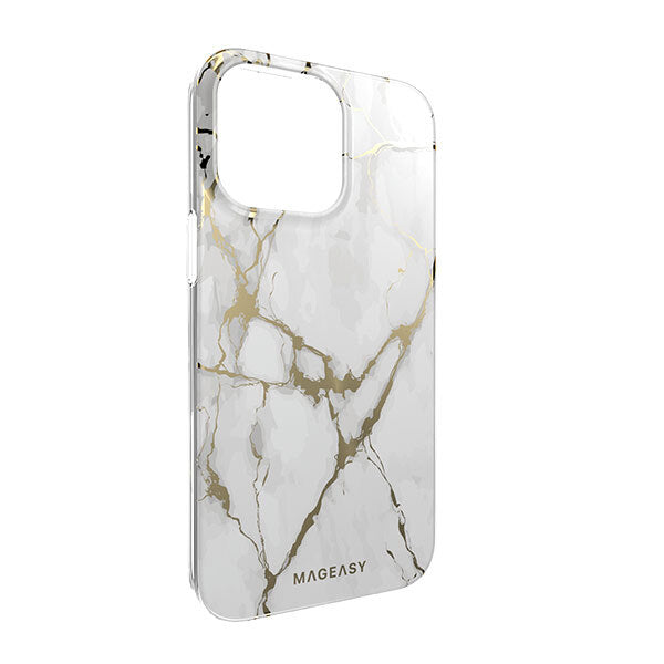 Iphone 14 pro Max Marble Shockproof Case Strong Heavy Duty Grip Hold Slim Cover